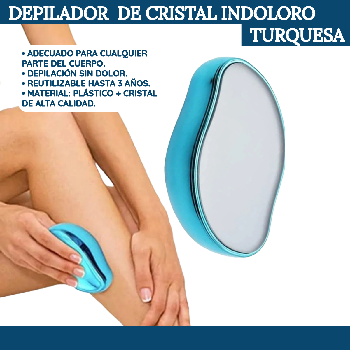 DEPILADORA DE CRISTAL