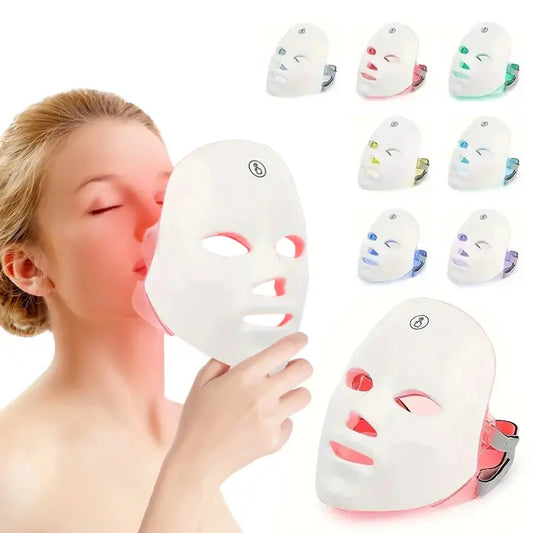 Mascara Facial Fotones Led 7 Colores MICROTERAPIA NC03