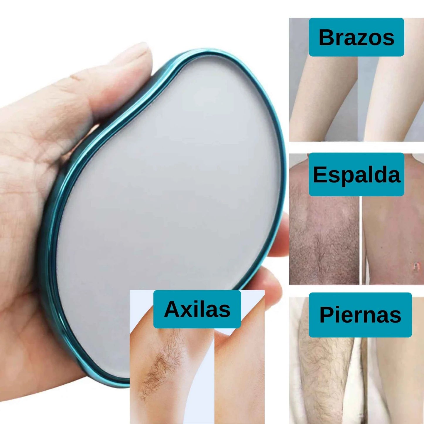 DEPILADORA DE CRISTAL