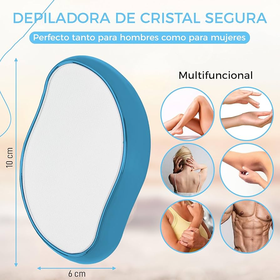 DEPILADORA DE CRISTAL